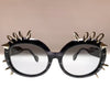 Black Ink (Matt)(Acetate) with Rings and Studs<br>ブラックインク(マット)(アセテート製)・リングスタッズ付き